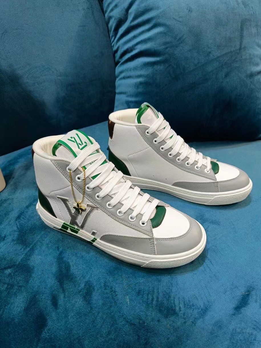 Louis Vuitton Charlie Sneaker 2022 Cruise, White, 37