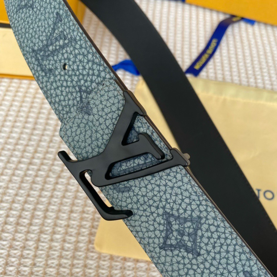 LV Shape MNG Climbing 40mm Reversible Belt Taurillon Leather