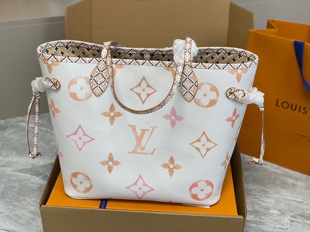 Sold at Auction: Louis Vuitton S/S 21 By the Pool Neverfull MM