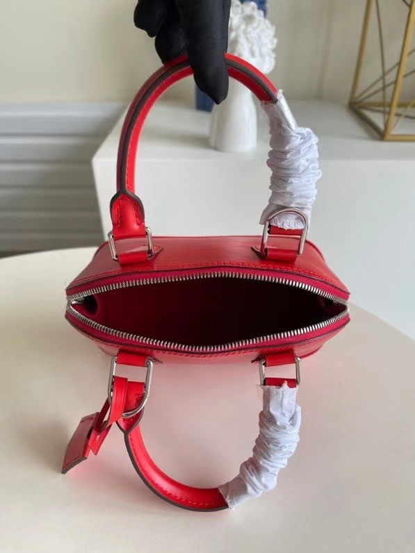 Alma BB Epi Leather in Red - Handbags M41160