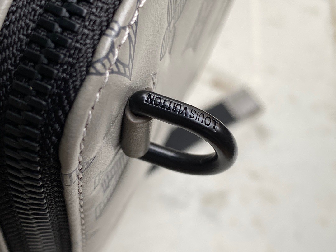 Louis Vuitton Racer Backpack Monogram Shadow Leather Matte Black Hardw –  EliteLaza