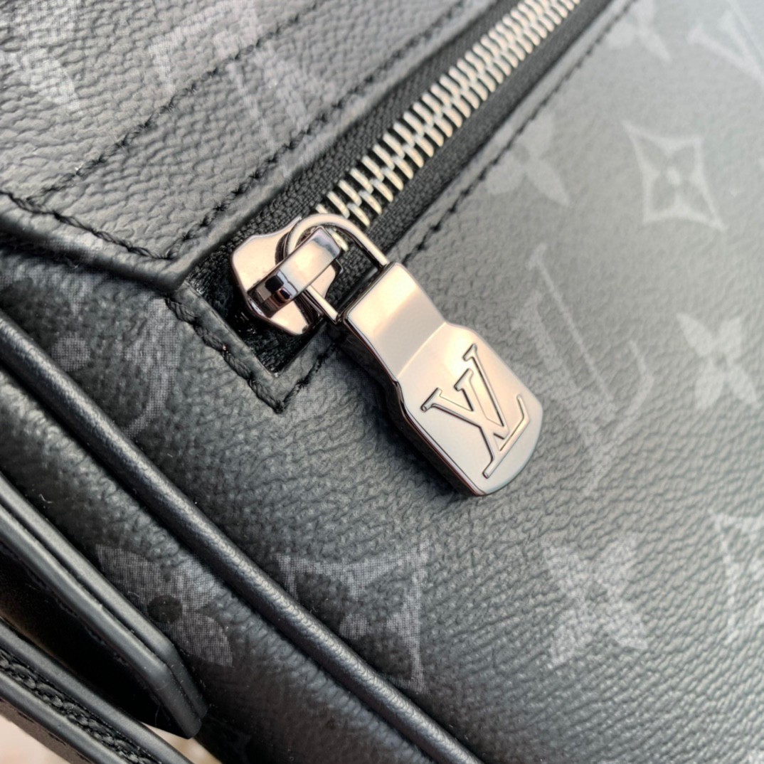 Shop Louis Vuitton Monogram Leather Crossbody Bag Logo (M46255) by