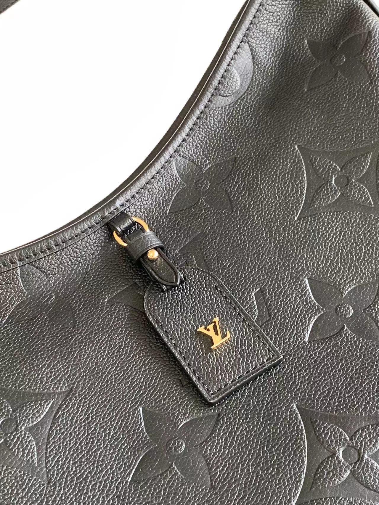 Replica Louis Vuitton CarryAll PM Bag In Monogram Empreinte Leather M46288