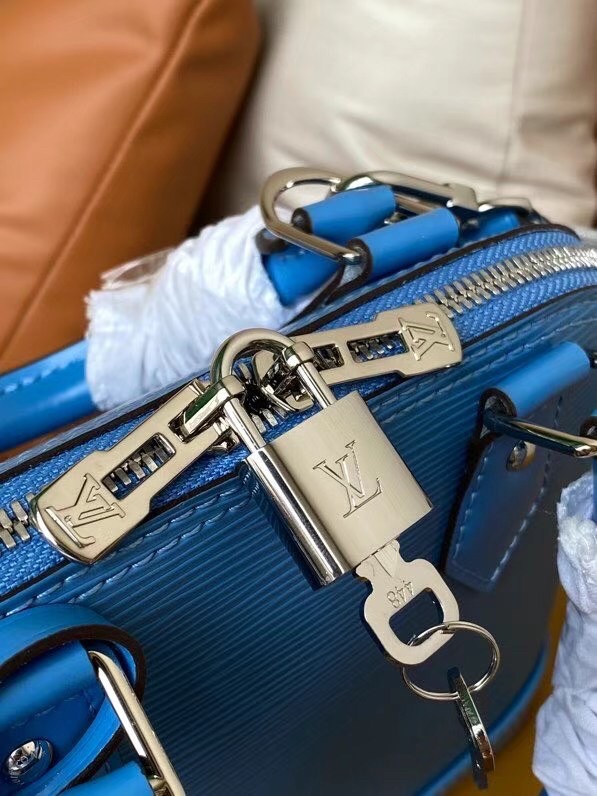 Fake Louis Vuitton Epi Alma BB Bag With Jacquard Strap M57429 Replica For  Men & Women