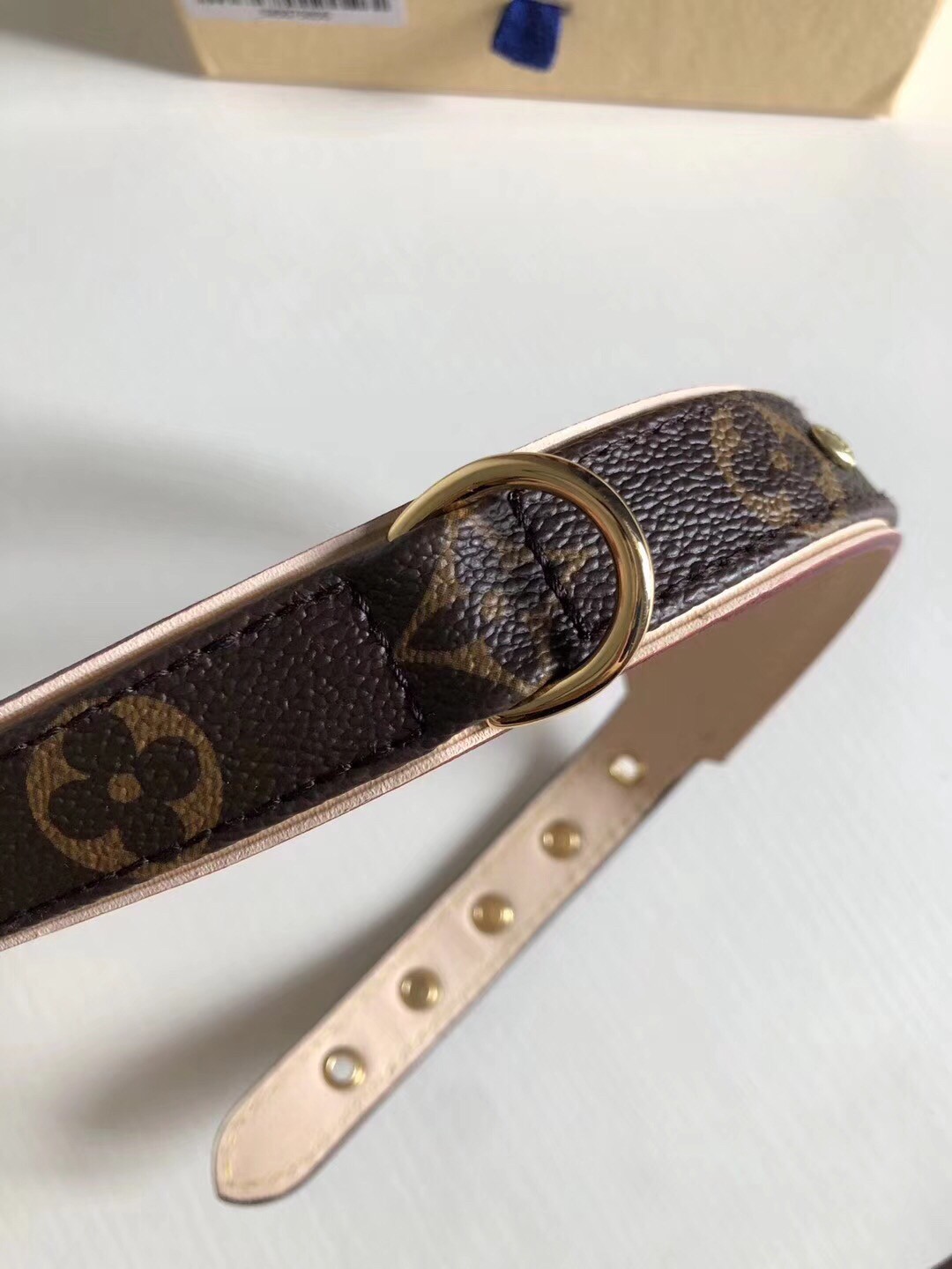 Louis Vuitton Collier Baxter PM Collar Monogram Brown For small dogs F/S  From JP