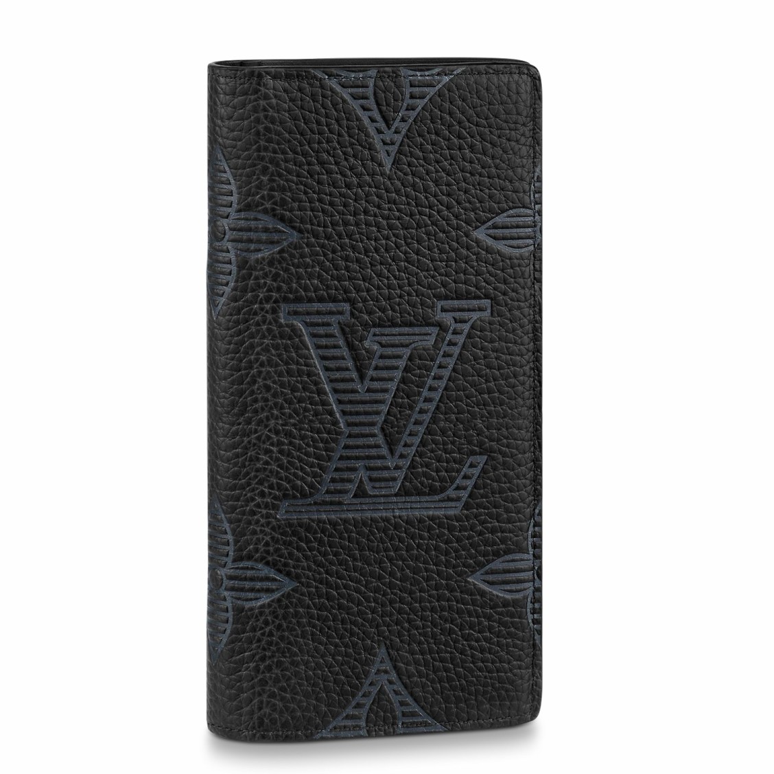 Louis Vuitton LV Vertical Wallet Black Taurillon