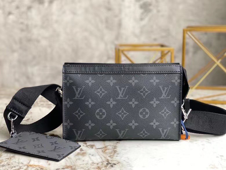 Louis Vuitton Monogram Shadow Gaston Wearable Wallet - Black