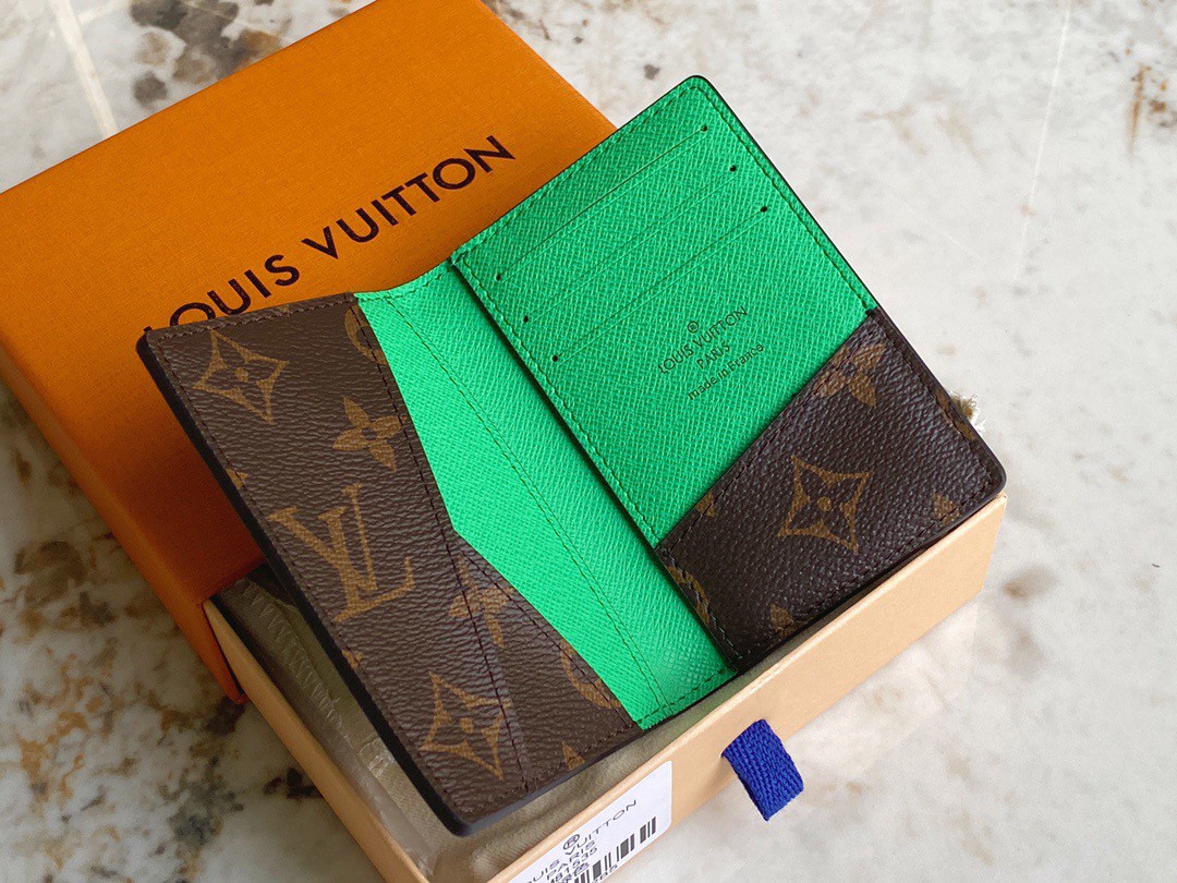 Replica Louis Vuitton Pocket Organizer Ink Watercolor Leather M80463