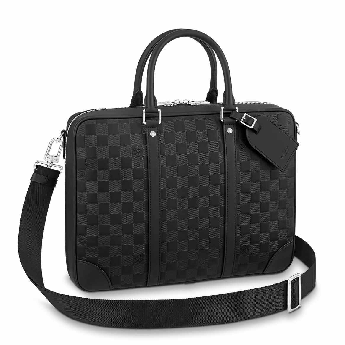 Louis Vuitton Damier Infini Avenue Soft Briefcase Onyx 