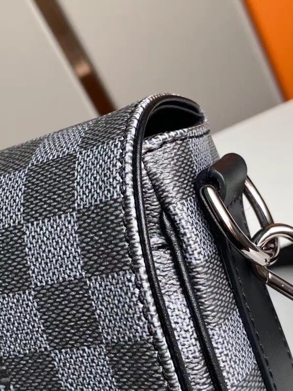 Louis Vuitton N50013 LV Studio Messenger Bag in Gray Damier Graphite 3D  coated canvas Replica sale online ,buy fake bag