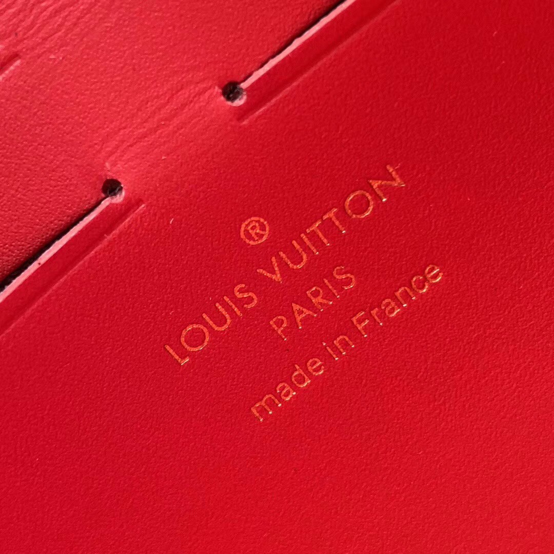 Replica Louis Vuitton Croisette Chain Wallet In Damier Ebene Canvas N60288