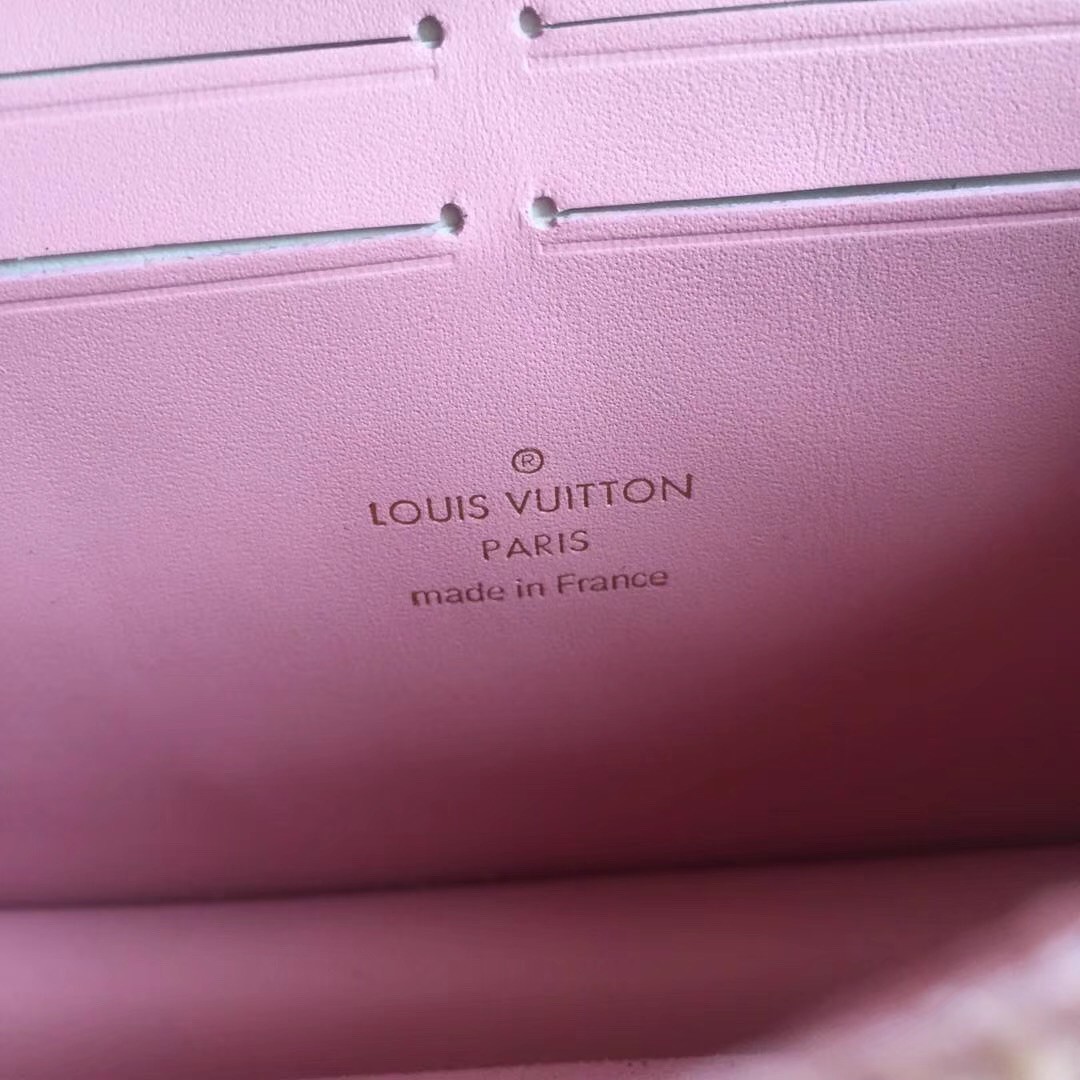 Replica Louis Vuitton Croisette Chain Wallet In Damier Ebene Canvas N60288
