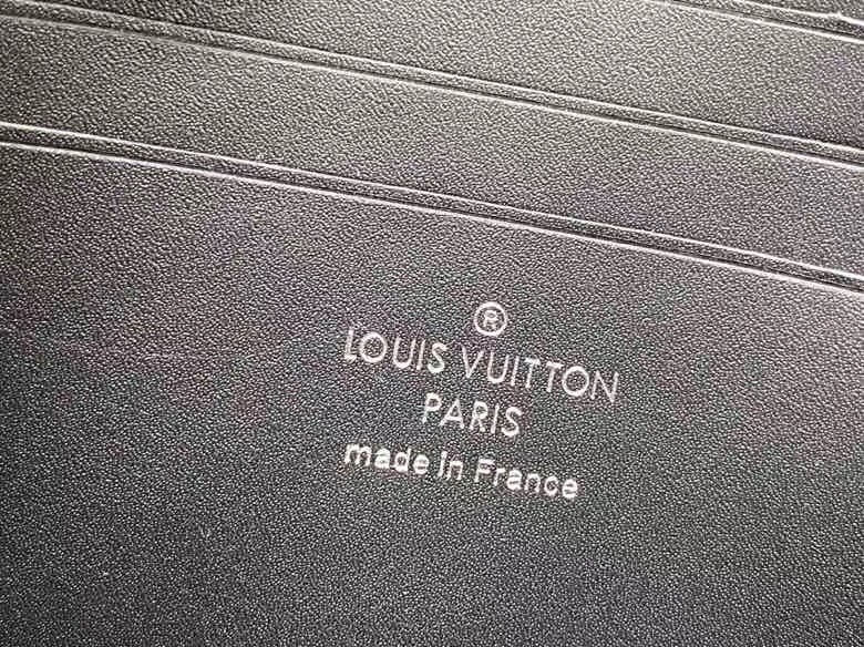 Replica Louis Vuitton Alpha Wearable Wallet In Damier Graphite Canvas N60418