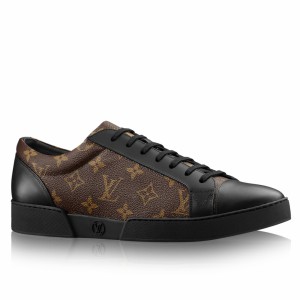 Luis Vuitton Black Formal Shoes First Copy