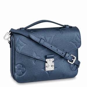 Louis Vuitton M40855 LV Alma BB handbag in Indigo Blue Leather Replica sale  online ,buy fake bag