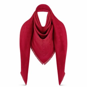 Shop Louis Vuitton Monogram Wool Plain Fringes Logo Knit & Fur Scarves (LV  ESSENTIAL SCARF, M77853, M77854) by Mikrie