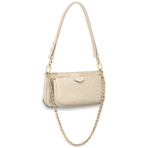 Louis Vuitton M21458 Dauphine mm, Grey, One Size