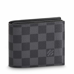 LOUIS VUITTON Damier Graphite Alpha Wearable Wallet 1309142