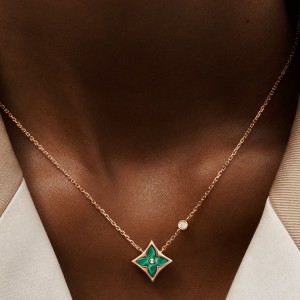 Louis Vuitton Rose Gold and Diamond Colour Blossom BB Sautoir Necklace