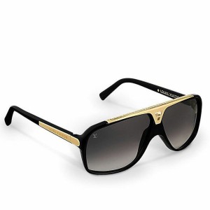 Replica Louis Vuitton Tortoise LV Edge Sunglasses Z1474E