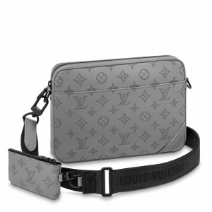 Louis Vuitton Duo Messenger In Monogram Shadow Leather M46104