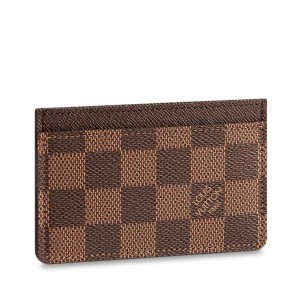 Shop Louis Vuitton DAMIER Croisette chain wallet (N60357, N60287
