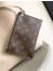 Louis Vuitton Low Key Hobo MM Bag in Sand Leather M25022