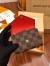 Louis Vuitton Victorine Wallet In Damier Ebene Canvas N41659